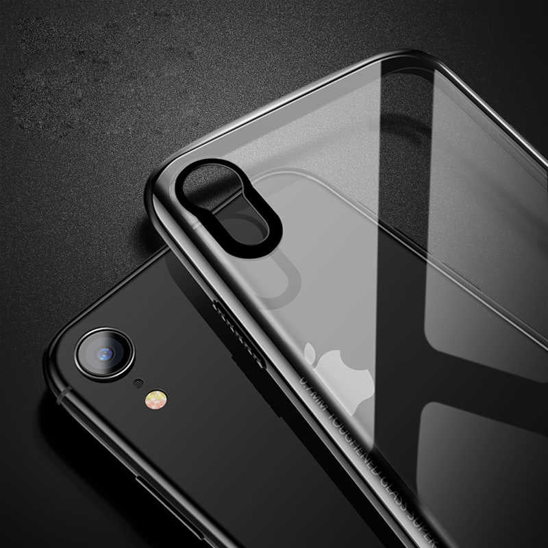 Apple iPhone XR 6.1 Kılıf Zore Eğimli Craft Cam Kapak