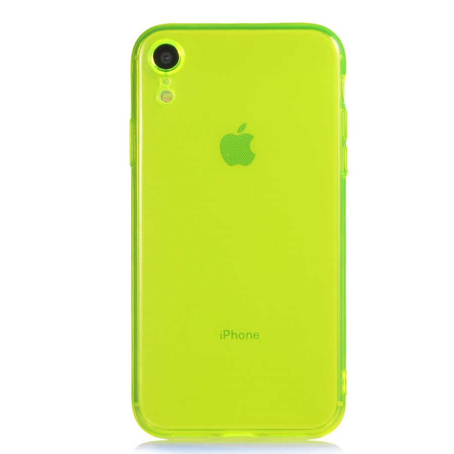 Apple iPhone XR 6.1 Kılıf Zore Mun Silikon