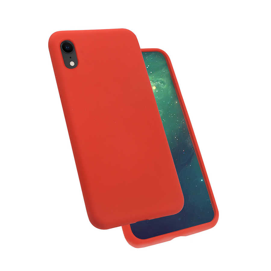 Apple iPhone XR 6.1 Kılıf Zore Silk Silikon