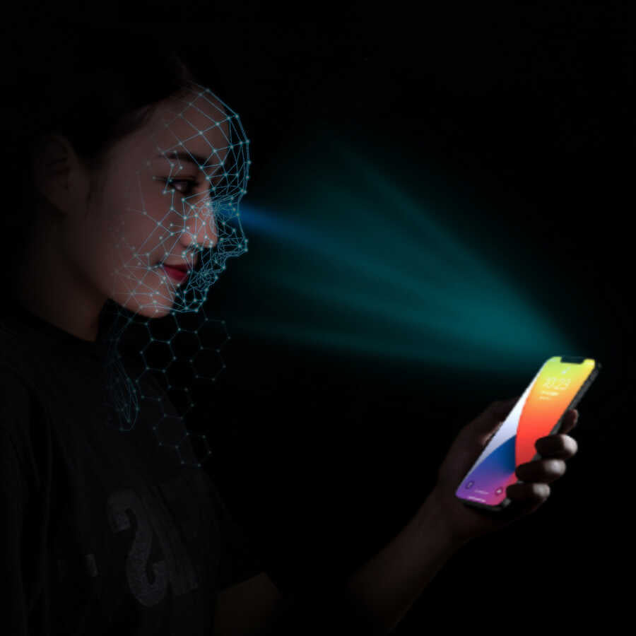 Apple iPhone XR 6.1 Wiwu iPrivacy HD Anti-Peep Ekran Koruyucu Siyah