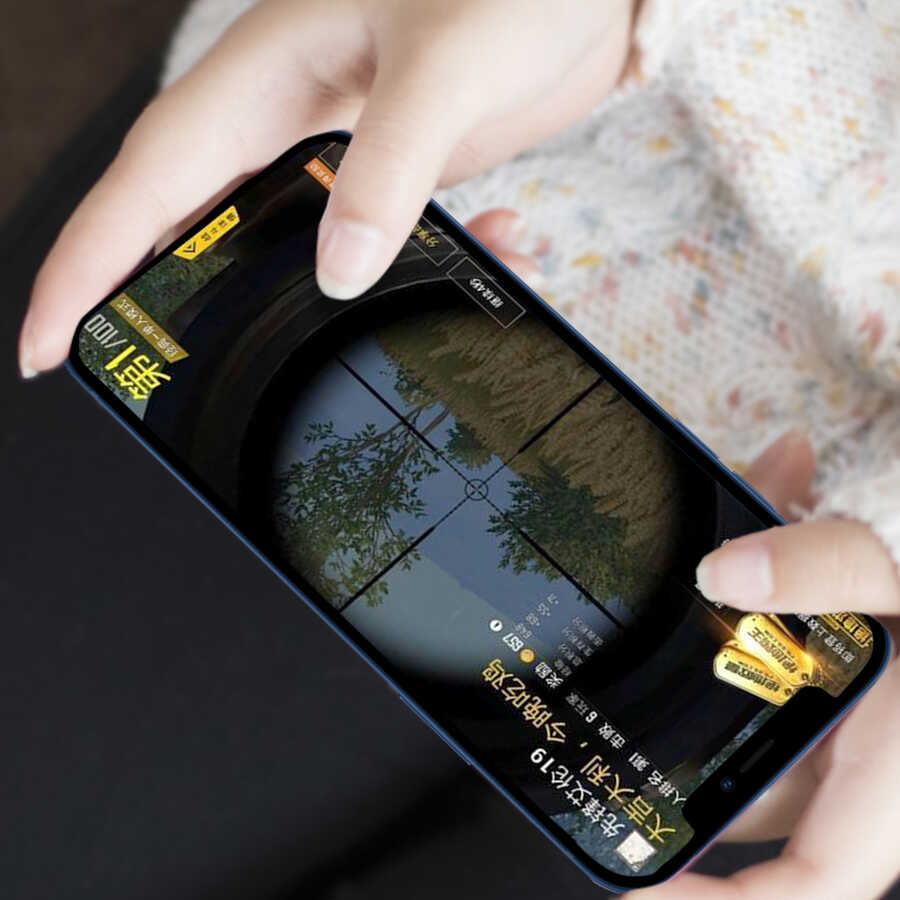 Apple iPhone XR 6.1 Wiwu iPrivacy HD Anti-Peep Ekran Koruyucu Siyah