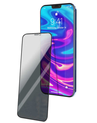 Apple iPhone XR 6.1 Wiwu iPrivacy HD Anti-Peep Ekran Koruyucu Siyah