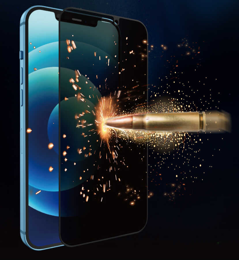 Apple iPhone XR 6.1 Wiwu iPrivacy HD Anti-Peep Ekran Koruyucu Siyah