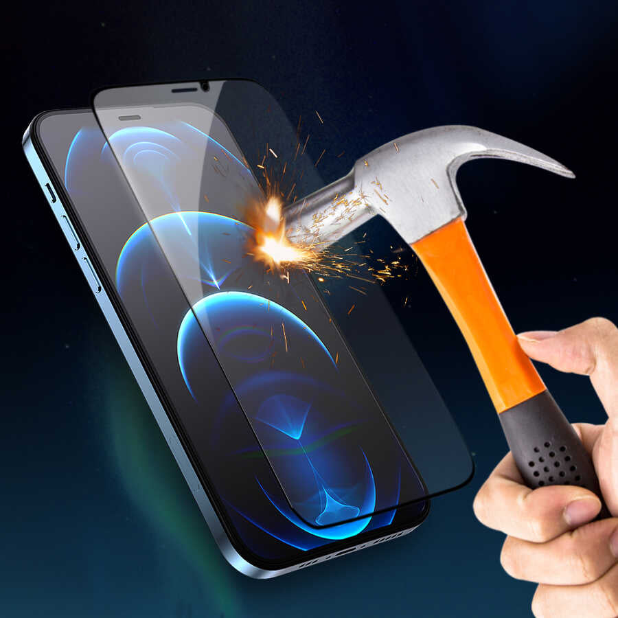 Apple iPhone XR 6.1 Wiwu iVista Super Hardness Ekran Koruyucu Siyah