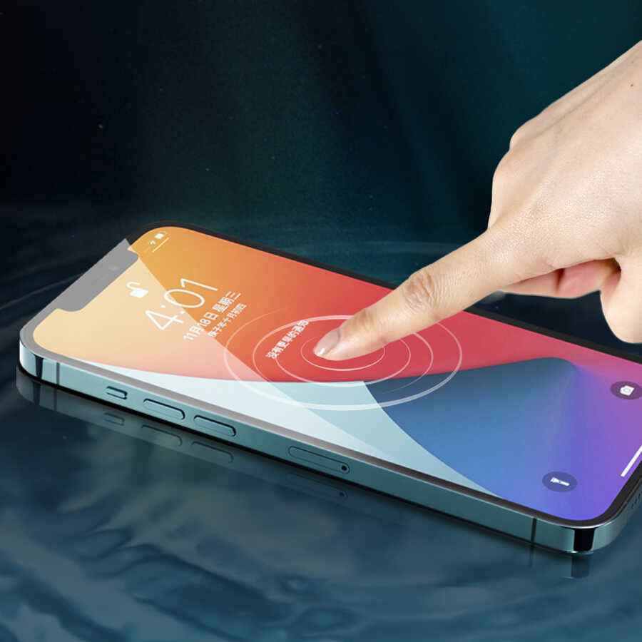 Apple iPhone XR 6.1 Wiwu iVista Super Hardness Ekran Koruyucu Siyah