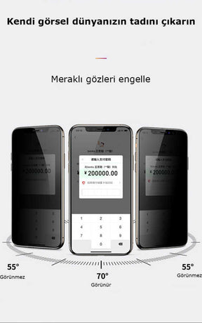 Apple iPhone XS 5.8 Benks 0.3mm V Pro Privacy Ekran Koruyucu