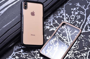 Apple iPhone XS 5.8 Kılıf Zore Eğimli Craft Cam Kapak