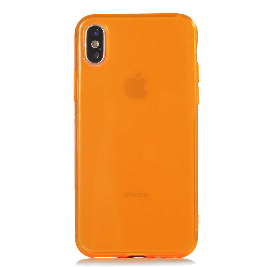 Apple iPhone XS 5.8 Kılıf Zore Mun Silikon