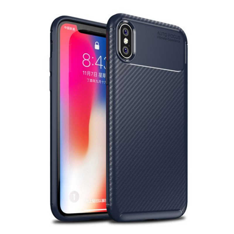 Apple iPhone XS 5.8 Kılıf Zore Negro Silikon Kapak