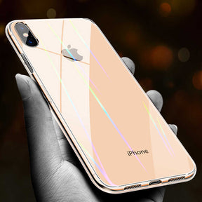 Apple iPhone XS 5.8 Kılıf Zore Rainbow Kapak