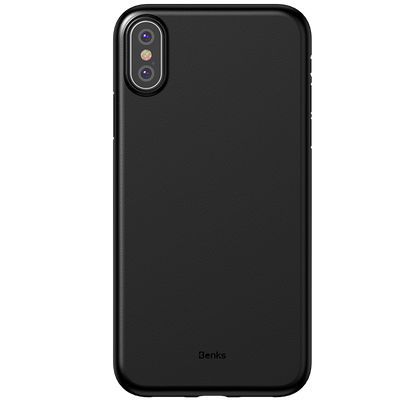 Apple iPhone XS 5.8 Kılıf Benks Lollipop Protective Kapak Siyah