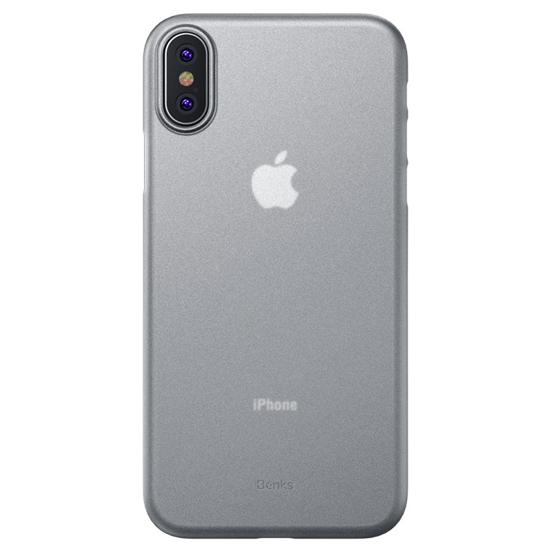 Apple iPhone XS 5.8 Kılıf Benks Lollipop Protective Kapak Siyah