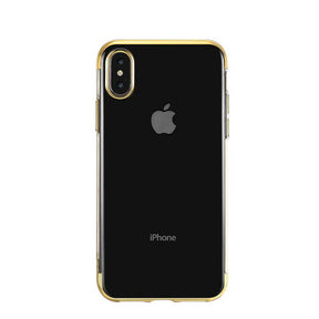 Apple iPhone XS Max 6.5 Kılıf Zore Dört Köşeli Lazer Silikon Kapak