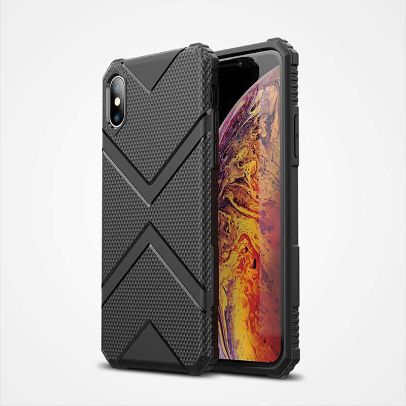 Apple iPhone XS Max 6.5 Kılıf Zore Hank Silikon