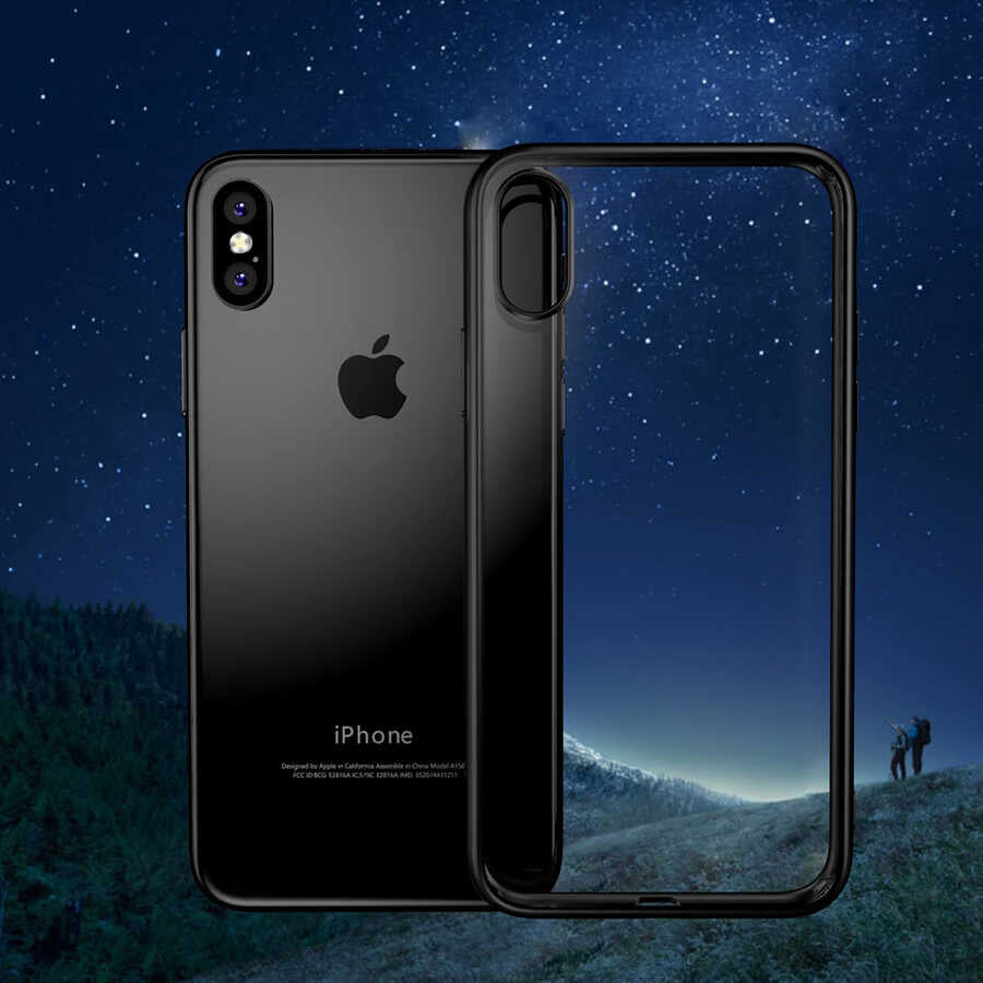 Apple iPhone XS Max 6.5 Kılıf Zore Hom Silikon