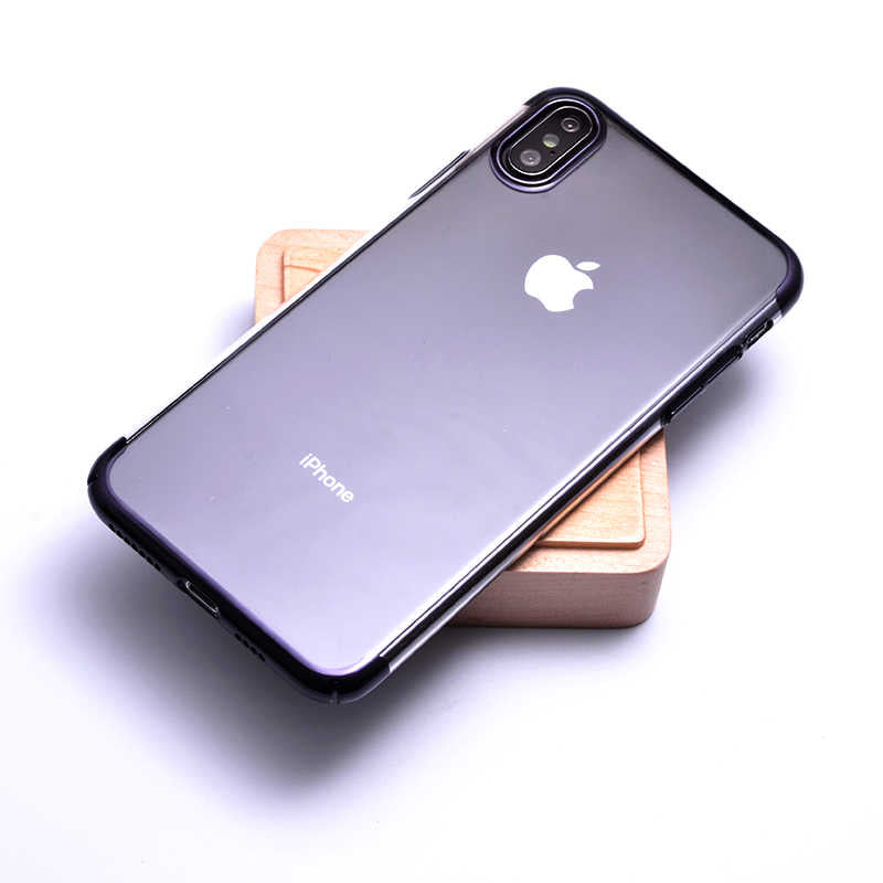 Apple iPhone XS Max 6.5 Kılıf Zore Tareks Şeffaf Kapak