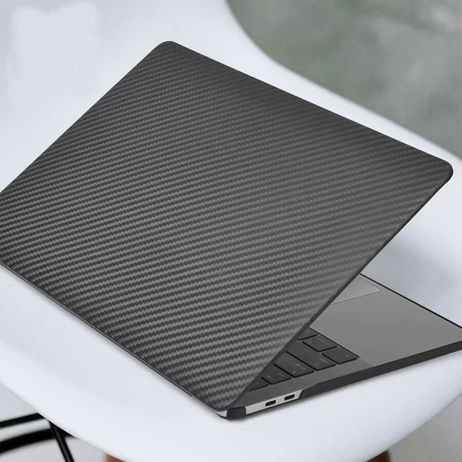 Apple Macbook 13.3' Air 2020 A2337 Wiwu MacBook iKavlar Shield Kapak Siyah
