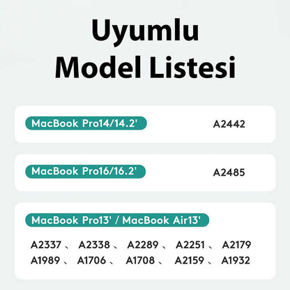 Macbook 13.3' New Pro Benks AR (Anti Reflective) Yansıma Önleyici Ekran Koruyucu