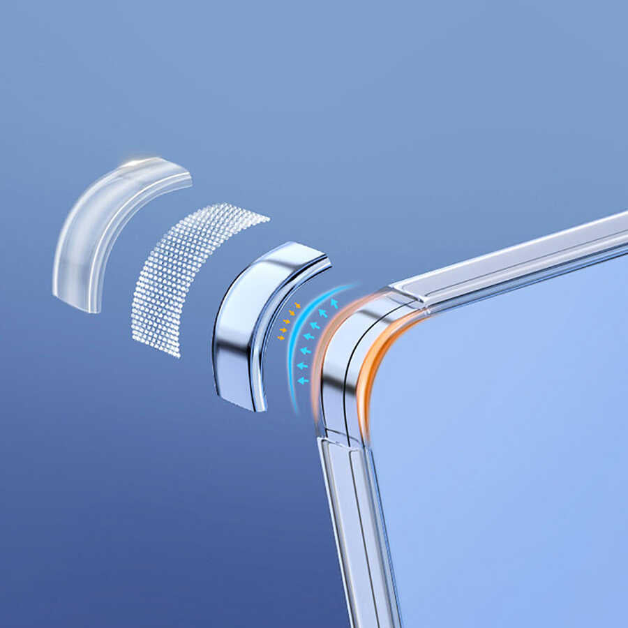 Apple Macbook 13.3' Pro 2022 M2 Wiwu Ultra İnce Sararmayan Şeffaf MacBook Crystal iShield Kapak Renksiz