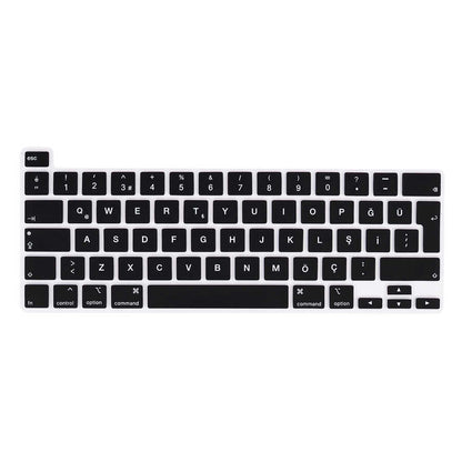 Macbook 13.3' Pro 2022 M2 Zore Klavye Koruyucu Silikon Ped