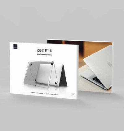 Apple Macbook 13.6&prime; Air 2024 M2 A2681 Wiwu Macbook iShield Hard Shell Kapak Siyah