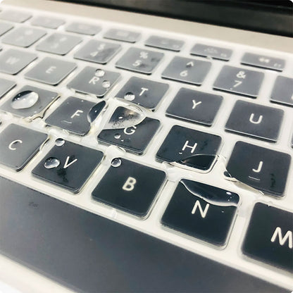 Macbook 13.6" Air M3 A3113 Zore Klavye Koruyucu Transparan Buzlu Silikon Ped