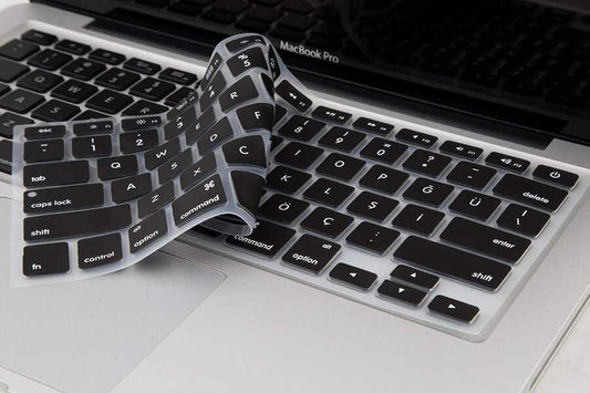 Macbook 15' Pro 2017 A1707 Zore Klavye Koruyucu Silikon Ped