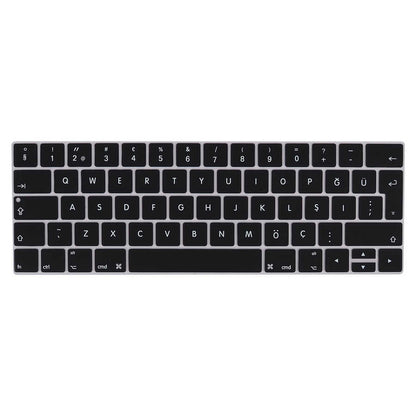 Macbook 15' Pro 2017 A1707 Zore Klavye Koruyucu Silikon Ped