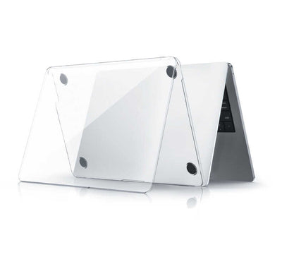 Apple Macbook 16.2' 2021 Wiwu Ultra İnce Sararmayan Şeffaf MacBook Crystal iShield Kapak Renksiz