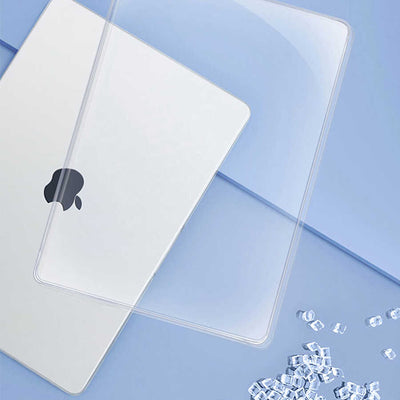 Apple Macbook 16.2' 2021 Wiwu Ultra İnce Sararmayan Şeffaf MacBook Crystal iShield Kapak Renksiz