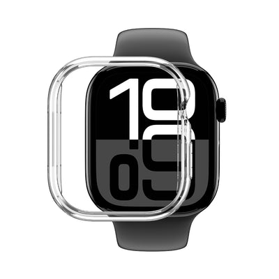 Apple Watch 10 42mm Amazingthing Radix Minimal FrameLite Sert PC Kasa Koruyucu Şeffaf