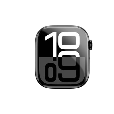 Apple Watch 10 42mm Amazingthing Radix Protective Parmak İzi Bırakmayan HD Ekran Koruyucu Film + Kolay Uygulama Aparatı Şeffaf