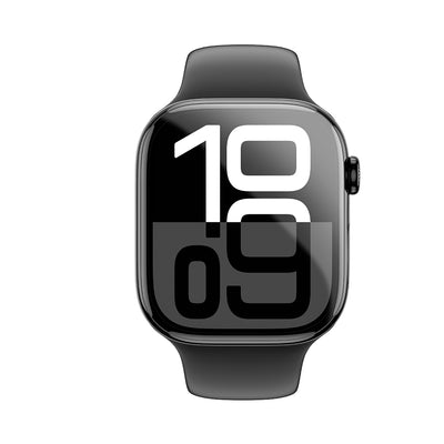 Apple Watch 10 42mm Amazingthing Radix Protective Parmak İzi Bırakmayan HD Ekran Koruyucu Film + Kolay Uygulama Aparatı Şeffaf