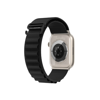 Apple Watch 10 42mm Amazingthing Titan Spor Hasır Kordon Mor