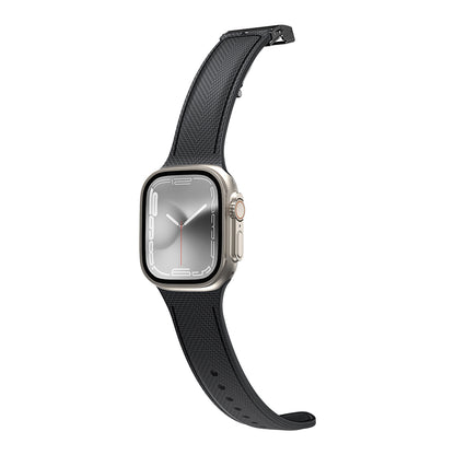 Watch 10 42mm Amazingthing Titan Swift Deri Dokulu Silikon Kordon