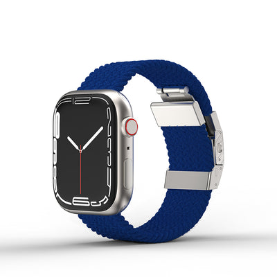 Apple Watch 10 42mm Amazingthing Titan Weave Örgü Sport Kordon Mor