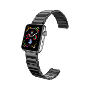 Apple Watch 10 42mm Raptic Classic Serisi Magnetik Metal Kordon