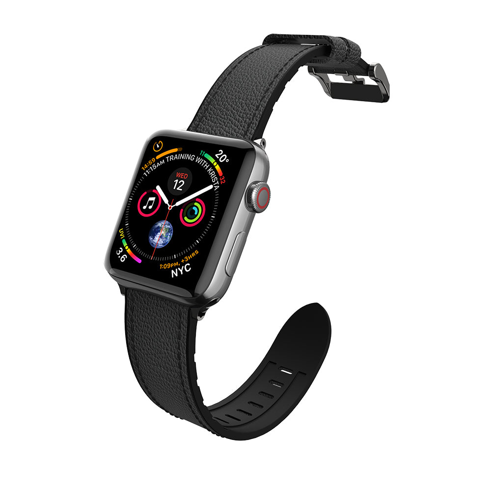 Apple Watch 10 42mm Raptic Hybrid Leather Serisi Deri Kordon