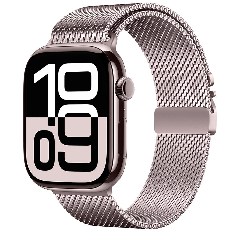 Apple Watch 10 42mm Zore KRD-121 Metal Hasır Kordon