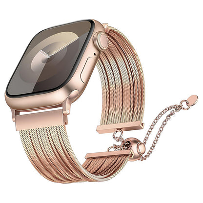 Watch 10 42mm Zore KRD-137 Metal Hasır Kordon