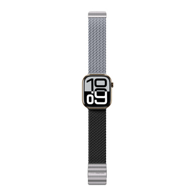 Apple Watch 10 46mm Amazingthing Glamour Blend Hasır Kordon Starlight Purple