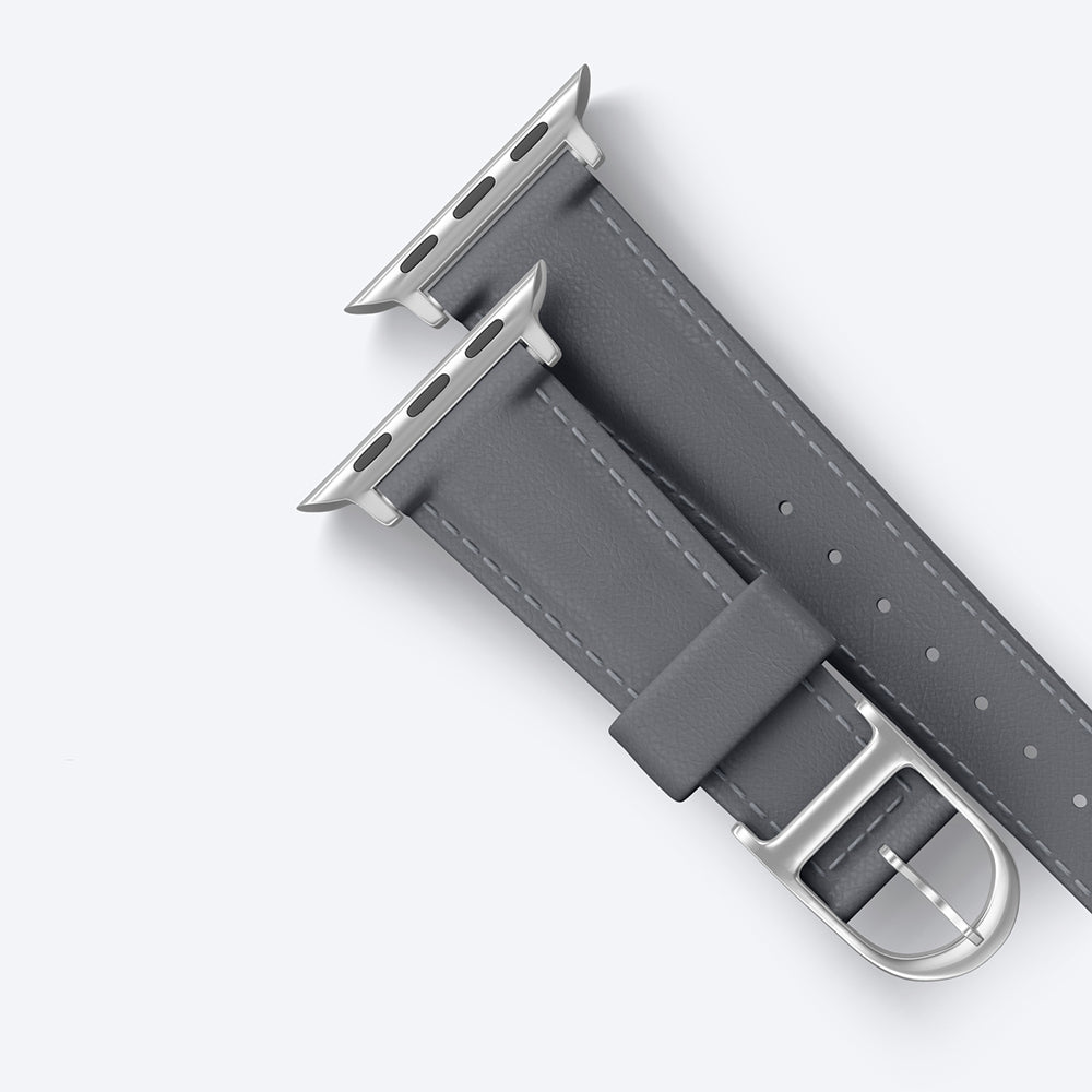Apple Watch 10 46mm Amazingthing Glamour Class Deri Kordon Pembe