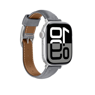 Apple Watch 10 46mm Amazingthing Glamour Class Deri Kordon Pembe