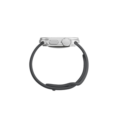 Apple Watch 10 46mm Amazingthing Premium Armor Fit FullGuard Metal Kasa ve Ekran Koruyucu Siyah