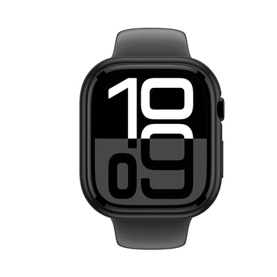 Apple Watch 10 46mm Amazingthing Radix Minimal FrameLite Sert PC Kasa Koruyucu Şeffaf