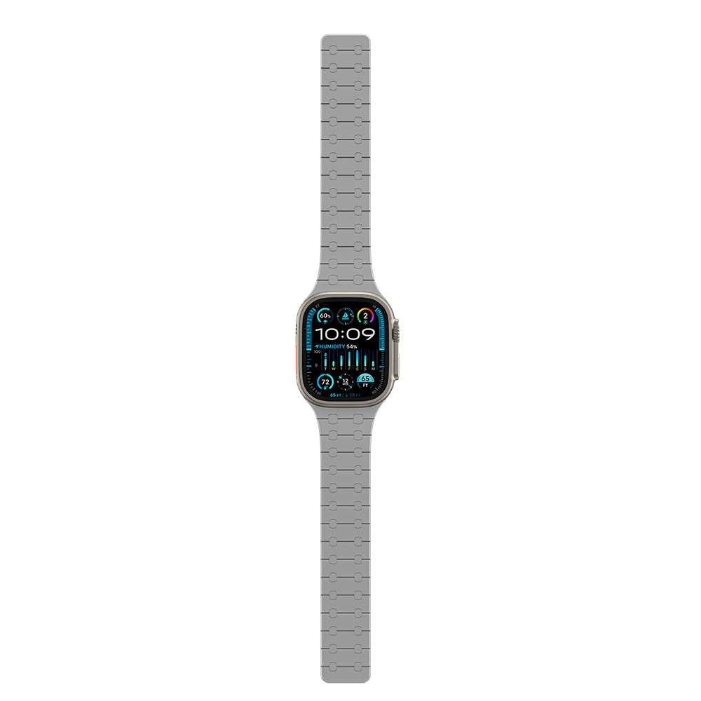 Watch 10 46mm Amazingthing Smoothie Sport Magnetik Tak Çıkar Silikon Strap Kayış