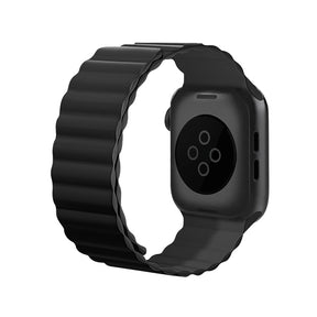 Apple Watch 10 46mm Kordon Raptic Magnetik Tak Çıkar Silikon Strap Kayış