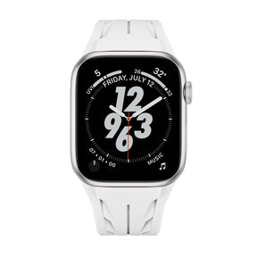 Apple Watch 10 46mm KRD-127 Metal Tokalı Silikon Kordon