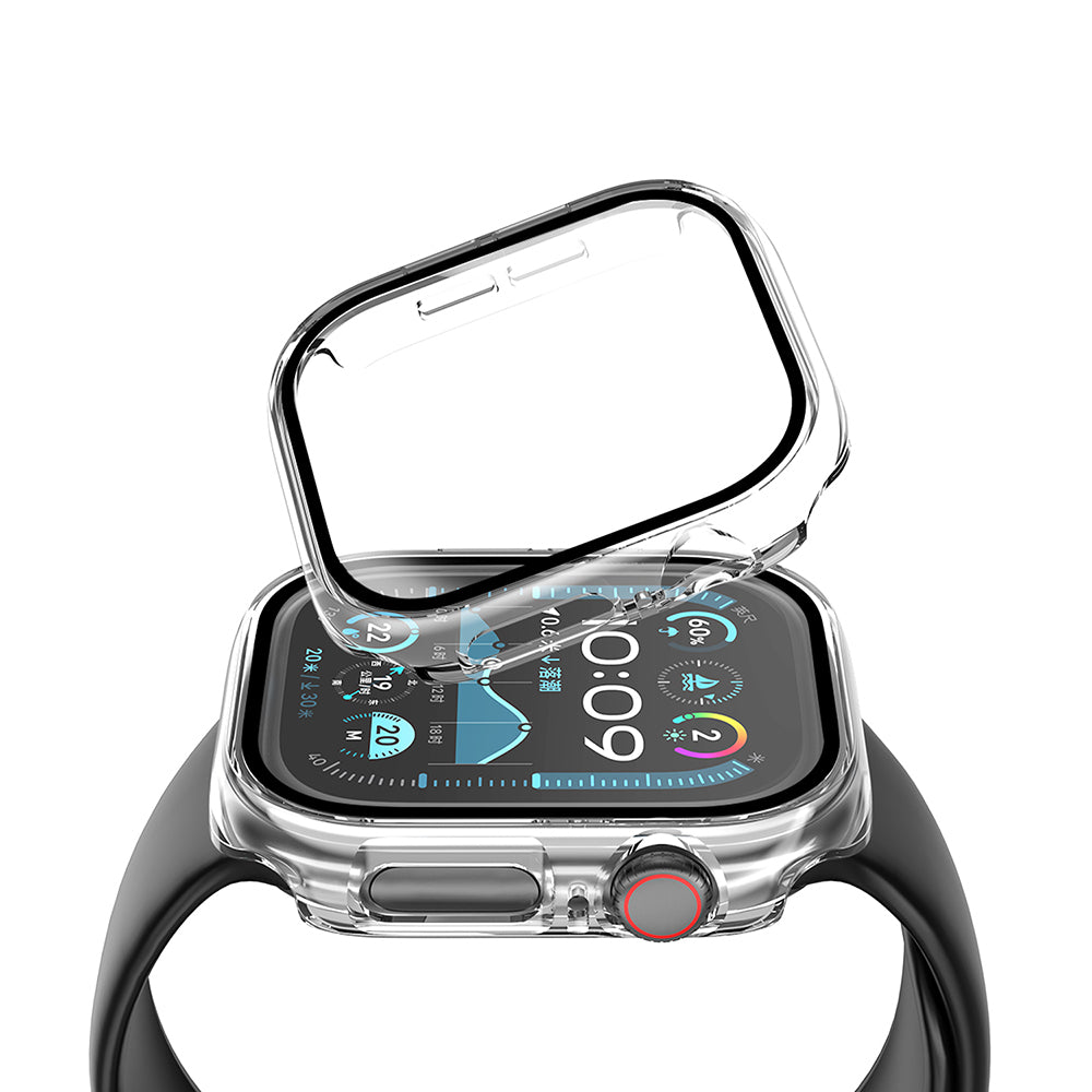 Watch 10 46mm Wiwu JD-108 Kasa Koruyucu + HD Ekran Koruyucu Film