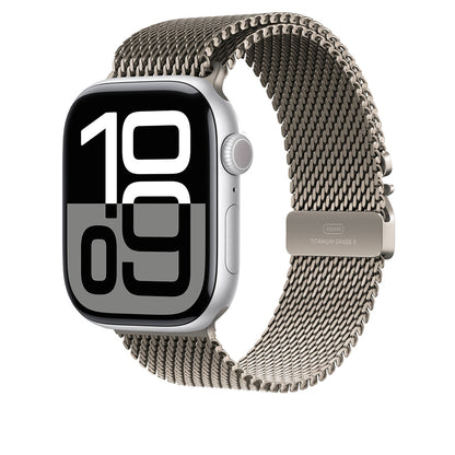 Watch 10 46mm Zore KRD-100 Titanyum Hasır Kordon